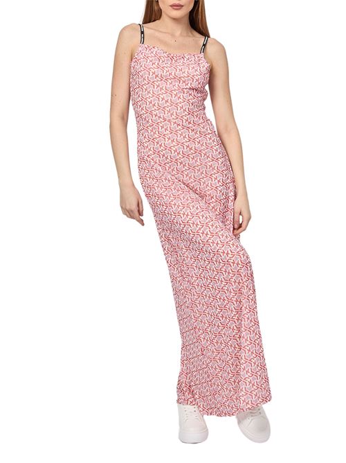 Abito donna rosa in poliestere Karl Lagerfeld jeans | A2W130291OX
